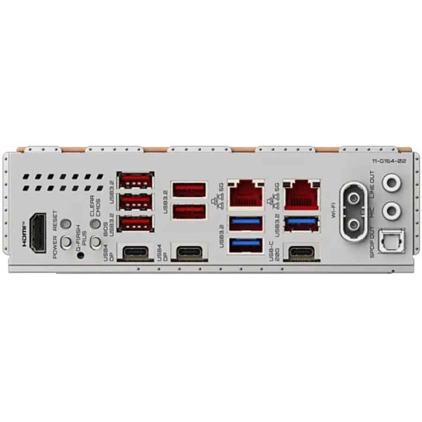 لوحة ام احترافية GIGABYTE X870E AERO X3D Wood Edition، ذاكرة DDR5، منفذ PCIe 5.0 x16، واي فاي WiFi 7، منفذ USB4 Type-C، مقبس AM5، بحجم ATX