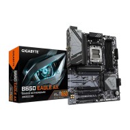 لوحة أم GIGABYTE B650 EAGLE AX، تدعم معالجات AMD Ryzen™ بمنفذ AM5، عامل الشكل ATX، مزودة بشبكة Wi-Fi 6E مدمجة – اسود