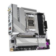 MOTHERBAORD Gigabyte B650M AORUS ELITE AX ICE ,AM5 SOCKET ,FACTOR Micro-ATX ,PCIe 5.0 NVMe M.2 storage - White 