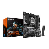 لوحة أم احترافية GIGABYTE B760 GAMING X, مقبس ‎LGA 1700‎, مقاس ATX, منفذ PCIe 5.0 x16, تدعم 4 منافذ RAM DDR5, وايفاي 6E بلوتوث 5.3 - أسود 
