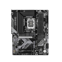 لوحة أم احترافية GIGABYTE B760 GAMING X, مقبس ‎LGA 1700‎, مقاس ATX, منفذ PCIe 5.0 x16, تدعم 4 منافذ RAM DDR5, وايفاي 6E بلوتوث 5.3 - أسود 