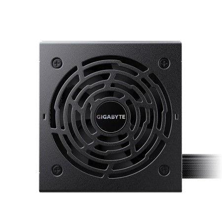 مزود طاقة GIGABYTE GP‑P750BS, قدرة 750 واط,  شهادة كفاءة 80+ Bronze,  تصميم ATX قياسي, الكابلات مدمجة غير قابلة للفصل non-Modualr - أسود