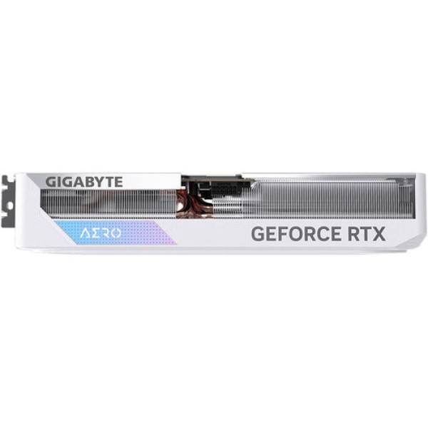 GIGABYTE AERO GEFORCE RTX 4070 12GB GDDR6X OC 3xFANS RGB FUSION WHITE - جيجابايت كرت الشاشة