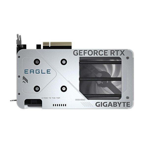 كرت شاشة احترافي GIGABYTE RTX 5060 EAGLE ICE, ذاكرة 8GB GDDR7, تبريد مزدوج المراوح, اصدار مكسور السرعة OC, يدعم تقنيات  Ray Tracing وDLSS 4 وNVIDIA Reflex - أبيض