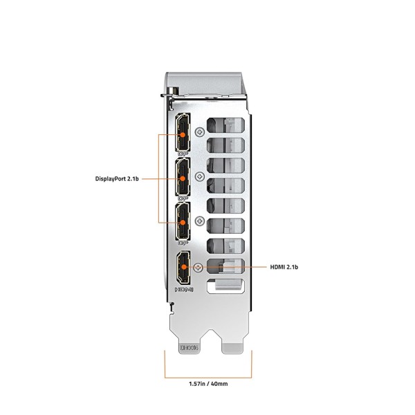 كرت شاشة احترافي GIGABYTE RTX 5060 EAGLE ICE, ذاكرة 8GB GDDR7, تبريد مزدوج المراوح, اصدار مكسور السرعة OC, يدعم تقنيات  Ray Tracing وDLSS 4 وNVIDIA Reflex - أبيض