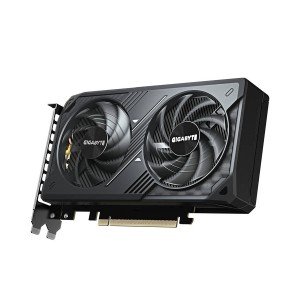 كرت شاشة GIGABYTE WINDFORCE MAX RTX 5060 , ذاكرة 8 جيجابايت GDDR7, نظام تبريد WINDFORCE MAX ثنائي المراوح, اصدار مكسور السرعة OC - أسود 