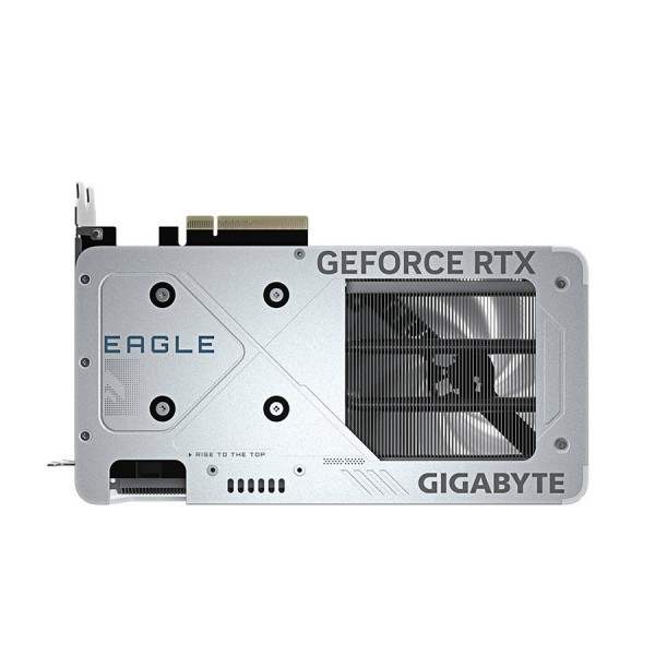 كرت شاشة GIGABYTE EAGLE RTX 5060 Ti, ذاكرة 16 جيجابايت GDDR7, نظام تبريد WINDFORCE ثنائي المراوح, اصدار مكسور السرعة OC - تصميم أبيض