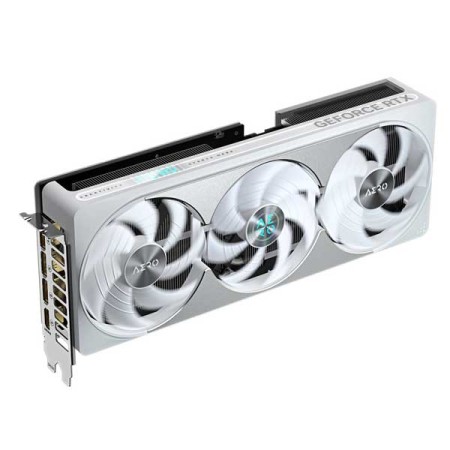 كرت شاشة GIGABYTE AERO OC SFF RTX 5080, ذاكرة 16GB GDDR7, اصدار مكسور السرعة (OC), نظام تبريد ثلاثي المراوح, واجهة PCIe 5.0, دعم أحدث تقنيات NVIDIA RTX - أبيض كرت شاشة GIGABYTE AERO OC SFF RTX 5080, ذاكرة 16GB GDDR7, اصدار مكسور السرعة (OC), نظام تبريد ثلاثي المراوح, واجهة PCIe 5.0, دعم أحدث تقنيات NVIDIA RTX - أبيض