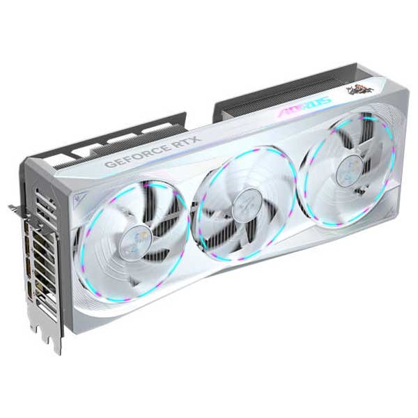 كرت شاشة AORUS MASTER ICE GeForce RTX 5080 16GB OC – GDDR7 – تبريد بثلاث مراوح - ابيض كرت شاشة AORUS MASTER ICE GeForce RTX 5080 16GB OC – GDDR7 – تبريد بثلاث مراوح - ابيض