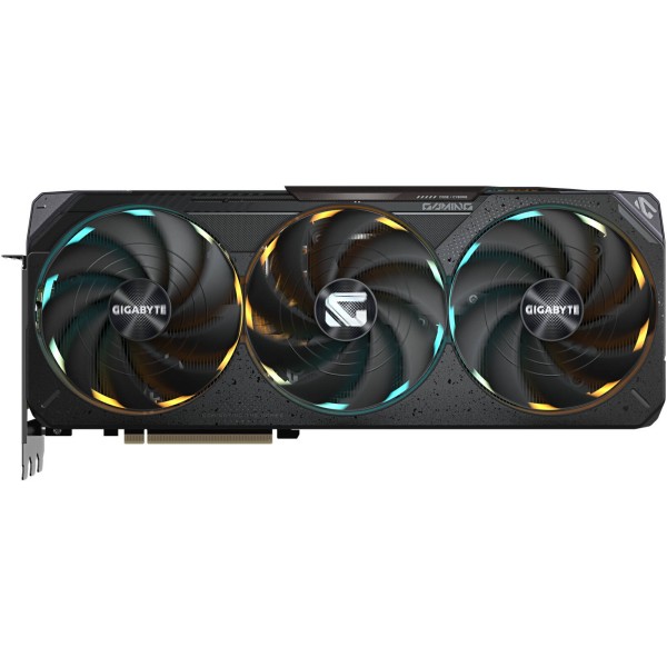 بطاقة رسومية من GIGABYTE RTX 5080 GAMING OC, ب 16GB GDDR7, نظام تبريد بثلاثة مراوح , PCI Express 5.0, دعم تقنيات DLSS 4 والذكاء الاصطناعي - أسود