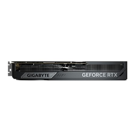 كرت شاشة احترافي RTX 5080 WINDFORCE SFF, ذاكرة 16GB GDDR7, تبريد ثلاثي المراوح, اصدار مكسور السرعة OC, يدعم تقنيات  Ray Tracing وDLSS 4 وNVIDIA Reflex - أسود