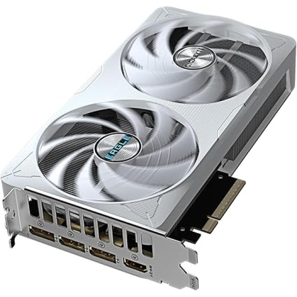 كرت شاشة جيجابايت إيغل جيفورس RTX 5060Ti بسعة 8GB OC | GDDR7 مع تبريد [2xFANS] - الأبيض