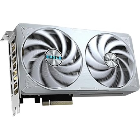 GRAPHIC CARD GIGABYTE EAGLE GEFORCE RTX 5060 Ti, 8GB GDDR7, OC Edition, Dual fan cooling system, PCIe 5.0, Support DLSS4, Ray Tracing - WHITE GRAPHIC CARD GIGABYTE EAGLE GEFORCE RTX 5060 Ti, 8GB GDDR7, OC Edition, Dual fan cooling system, PCIe 5.0, Support DLSS4, Ray Tracing - WHITE