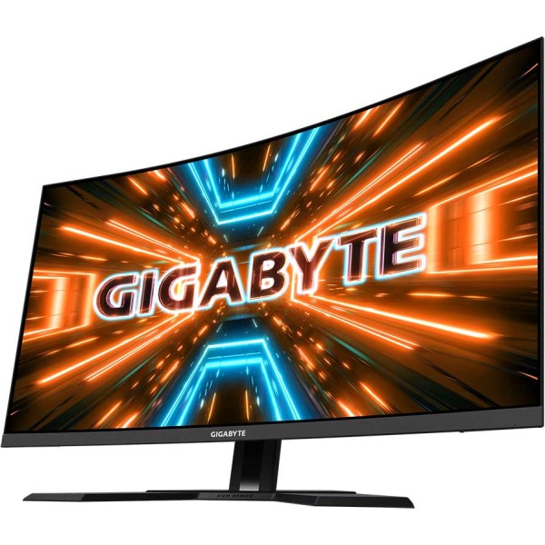 GIGABYTE M32QC CURVED GAMING 32 QHD 2560x1440 VA 165Hz,1Ms,HDR 400- Free-Sync - جيجابايت شاشة للألعاب