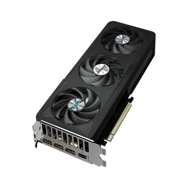 كرت شاشة GIGABYTE GeForce RTX 5060 EAGLE MAX, ذاكرة 8GB GDDR7, نظام تبريد ثلاثي المراوح , اصدار مكسور السرعة OC, دعم PCIe 5.0, دعم تقنيات NVIDIA الحديثة - أسود