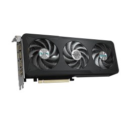 كرت شاشة GIGABYTE EAGLE MAX OC RTX 5060 TI , ذاكرة 16 جيجابايت GDDR7, نظام تبريد WINDFORCE 3X ثلاثي المراوح, اصدار مكسور السرعة OC - أسود 