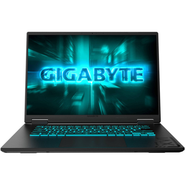 لابتوب احترافي GIGABYTE A16, معالج i7-13620H , بطاقة رسومات RTX 5060 , شاشة 16 بوصة IPS بدقة FHD+ معدل تحديث 165 هرتز,  ذاكرة 16 غيغابايت DDR5, سعة 1 تيرابايت, Windows 11 - أسود