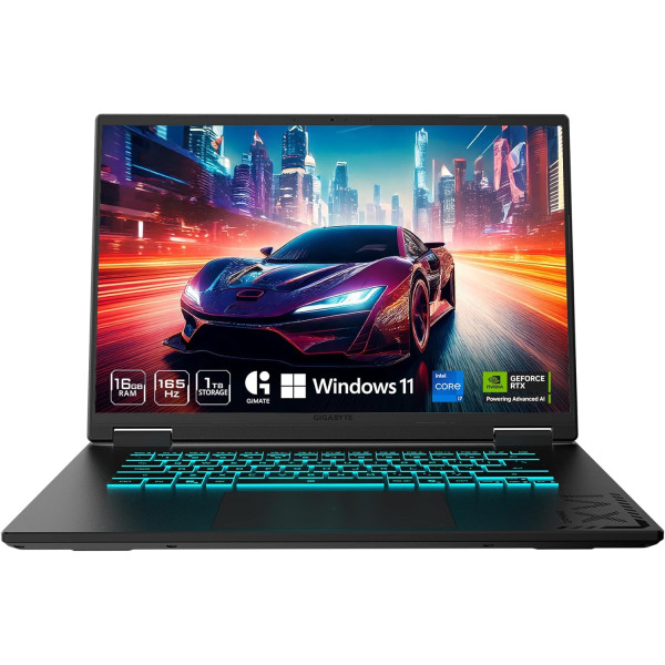 لابتوب احترافي GIGABYTE A16, معالج i7-13620H , بطاقة رسومات RTX 5070 , شاشة 16 بوصة IPS بدقة FHD+ معدل تحديث 165 هرتز, ذاكرة 32 غيغابايت DDR5, سعة 1 تيرابايت, Windows 11 - أسود لابتوب احترافي GIGABYTE A16, معالج i7-13620H , بطاقة رسومات RTX 5070 , شاشة 16 بوصة IPS بدقة FHD+ معدل تحديث 165 هرتز, ذاكرة 32 غيغابايت DDR5, سعة 1 تيرابايت, Windows 11 - أسود