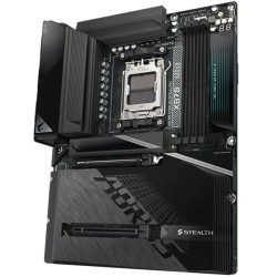 لوحة ام احترافية GIGABYTE X870 AORUS STEALTH، ذاكرة DDR5، منفذ PCIe 5.0 x16، WiFi 7، منفذ USB4 Type-C، مقبس AM5