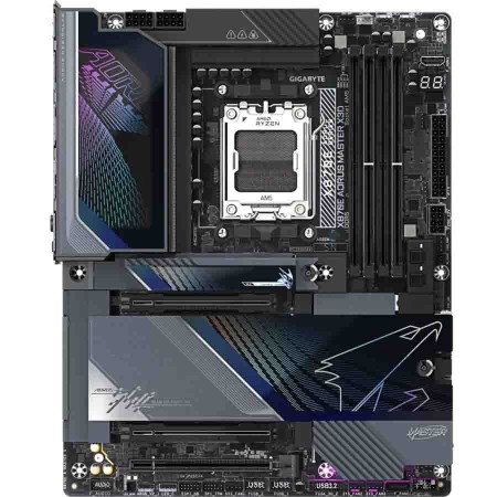 مذربورد جيجابايت أوروس ماستر X870E - واي فاي 7 - سوكيت AM5 - رام DDR5 مذربورد جيجابايت أوروس ماستر X870E - واي فاي 7 - سوكيت AM5 - رام DDR5