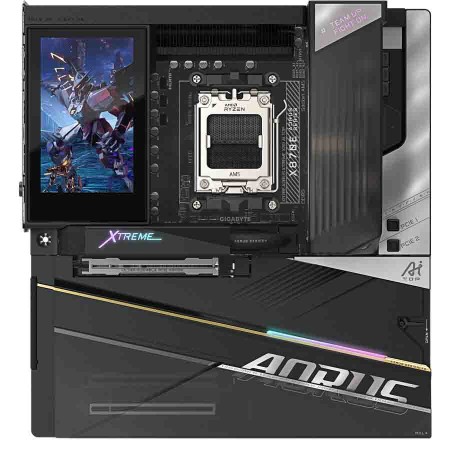 مذربورد جيجابايت أوروس اكستريم X3D AI TOP - واي فاي 7 - سوكيت AM5 - رام DDR5 مذربورد جيجابايت أوروس اكستريم X3D AI TOP - واي فاي 7 - سوكيت AM5 - رام DDR5