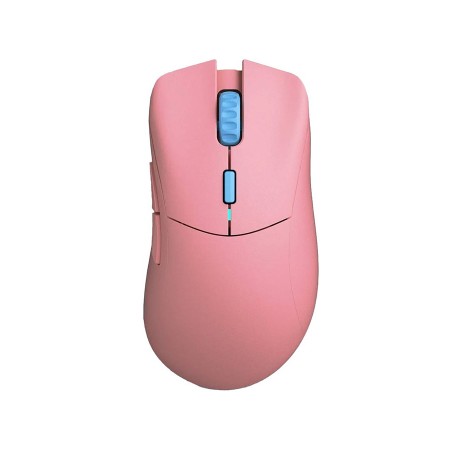 ماوس العاب لاسلكية Glorious Model D PRO Wireless, اتصال لاسلكي 2.4GHz, وزن 58 غرام, مدى DPI يصل إلى - وردي