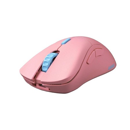 ماوس العاب لاسلكية Glorious Model D PRO Wireless, اتصال لاسلكي 2.4GHz, وزن 58 غرام, مدى DPI يصل إلى - وردي