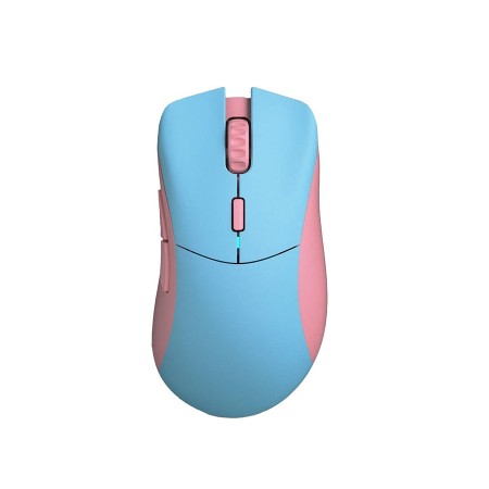 Gaming Mouse Glorious Model D PRO Wireless – Skyline mouse, 58g, 2.4GHz wireless, BAMF sensor, 19,000 DPI, 6 fully remappable buttons, - Pink/Blue