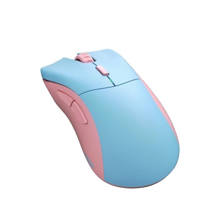Gaming Mouse Glorious Model D PRO Wireless – Skyline mouse, 58g, 2.4GHz wireless, BAMF sensor, 19,000 DPI, 6 fully remappable buttons, - Pink/Blue