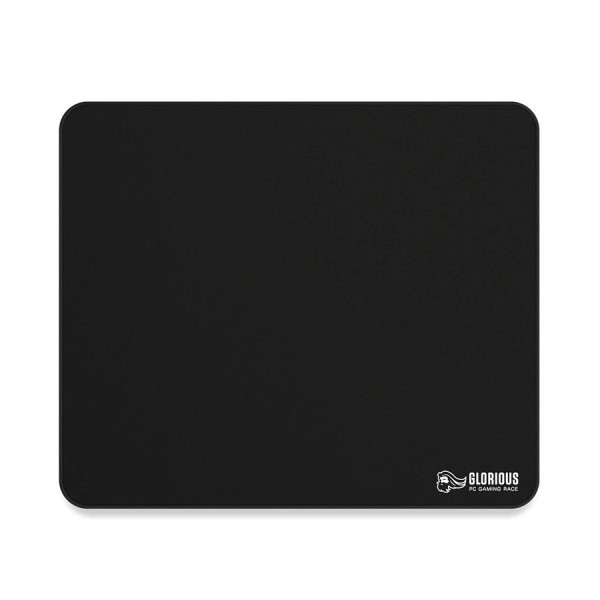 Glorious Large Pro mouse pad, (330mm × 279mm × 2mm), Smooth cloth surface, Stitched edges - BLACK Glorious Large Pro mouse pad, (330mm × 279mm × 2mm), Smooth cloth surface, Stitched edges - BLACK