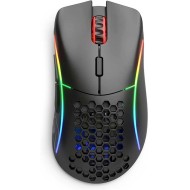 Glorious Model D Wireless Gaming Mouse - Black White - ماوس قلوريوس موديل دي اسود مطفي