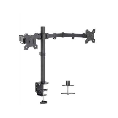 HIGHEND MONITOR STAND M052 DUAL MONITOR 13" To 27" INCH - Black HIGHEND MONITOR STAND M052 DUAL MONITOR 13" To 27" INCH - Black