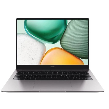 لابتوب هونور ماجيك بوك X14  مقاس 14 بوصة IPS FHD, معالج Intel Core i5-13420H, ذاكره 16 غيغابايت , تخزين 512GB M.2 , شاحن منفذ USB-C,  ويندوز 11 - رمادي