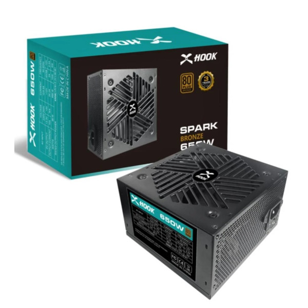 باور سبلاي هوك سبارك 650W 80Plus -برونزي باور سبلاي هوك سبارك 650W 80Plus -برونزي