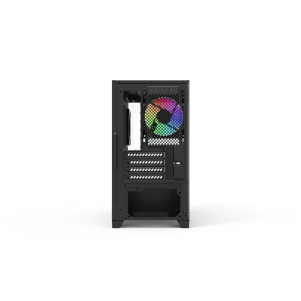 صندوق كمبيوتر للألعاب HOOK BOLT – ميد تور بزجاج مقوى و4 مراوح RGB – أسود صندوق كمبيوتر للألعاب HOOK BOLT – ميد تور بزجاج مقوى و4 مراوح RGB – أسود