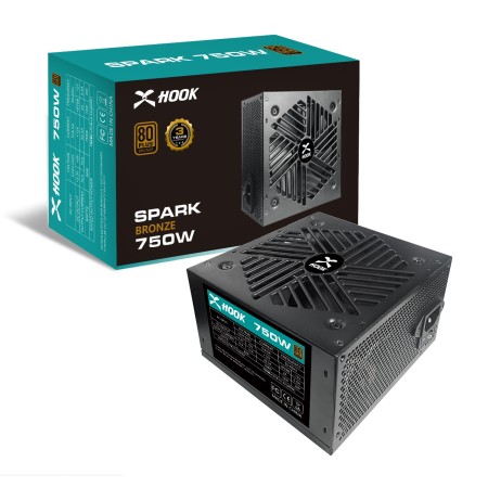 HOOK  HK-PSU-750W-BZ SPARK 750W POWER SUPPLY 80Plus - Bronze