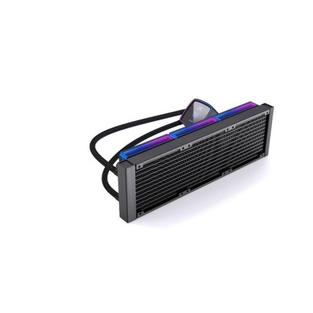 HOOK Frost 360 ARGB AIO liquid CPU cooler, 360mm radiator, 2.1 inch LCD display, 3x 120mm ARGB Fans, support Intel & AMD - BLACK