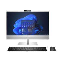 كمبيوتر مكتبي الكل في واحد HP EliteOne 870 G9R AiO , شاشة لمس مقاس27 بوصة IPS FHD , معالج Intel Core i7 14700 حتى 5.4GHz , ذاكرة 16GB DDR5, تخزين 512GB M.2 NVMe SSD – فضي