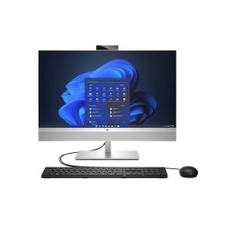 كمبيوتر مكتبي الكل في واحد HP EliteOne 870 G9R AiO , شاشة لمس مقاس27 بوصة IPS FHD , معالج Intel Core i7 14700 حتى 5.4GHz , ذاكرة 16GB DDR5, تخزين 512GB M.2 NVMe SSD – فضي