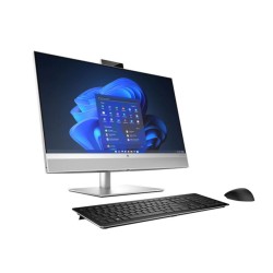 كمبيوتر مكتبي الكل في واحد HP EliteOne 870 G9R AiO , شاشة لمس مقاس27 بوصة IPS FHD , معالج Intel Core i7 14700 حتى 5.4GHz , ذاكرة 16GB DDR5, تخزين 512GB M.2 NVMe SSD – فضي