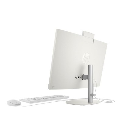 كمبيوتر مكتبي الكل في واحد HP Pro One 245 G10 AiO , مقاس 24 بوصة IPS FHD , معالج AMD Ryzen 7 7730U حتى 4.5 GHz , ذاكرة 8GB DDR5, تخزين 512GB M.2 NVMe SSD – أبيض