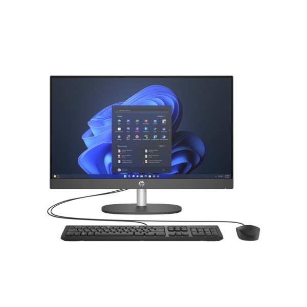 جهاز الكل في واحد من اتش بي , HP ProOne 240 G10, شاشة 23.8 بوصة FHD IPS , معالج Intel Core i7-1355U, ذاكرة 16 جيجابايت DDR4, وحدة تخزين 512 جيجابايت - أسود