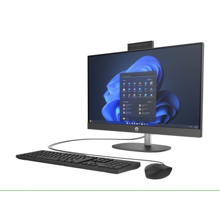 جهاز الكل في واحد من اتش بي , HP ProOne 240 G10, شاشة 23.8 بوصة FHD IPS , معالج Intel Core i7-1355U, ذاكرة 16 جيجابايت DDR4, وحدة تخزين 512 جيجابايت - أسود