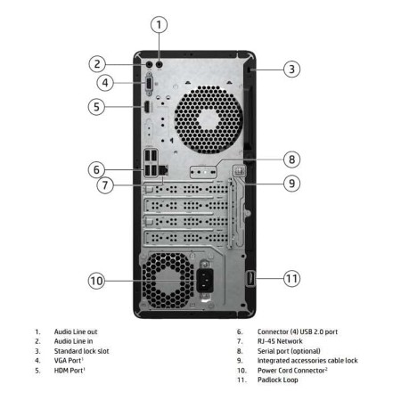 HP Pro 290 G9 Tower PC - Intel Core i3-13100 - Intel UHD Graphics - 8GB DDR4 RAM - 256GB NVMe SSD HP Pro 290 G9 Tower PC - Intel Core i3-13100 - Intel UHD Graphics - 8GB DDR4 RAM - 256GB NVMe SSD