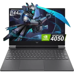 لابتوب ألعاب HP Victus 15.6 بوصة FHD   i5-13420HX   RTX 4050 6GB   رام 16GB DDR5   تخزين 512GB SSD   ويندوز 11 -  فضي 