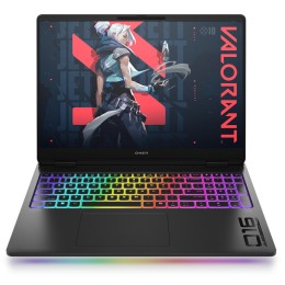 لابتوب ألعاب HP OMEN MAX 16 Inch WQXGA | Intel Ultra 9 275HX   RTX 5080 16GB   32GB DDR5  1TB NVMe SSD  شاشة 240Hz G-Sync  ويندوز 11