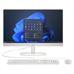 كمبيوتر مكتبي متكامل All-in-One بشاشة 23.8 بوصة FHD IPS – HP ProOne 240 G10 AiO – بمعالج Intel Core i5-1334U 4.6GHz وذاكرة 8GB RAM ووحدة تخزين 512GB NVMe SSD – باللون الأبيض كمبيوتر مكتبي متكامل All-in-One بشاشة 23.8 بوصة FHD IPS – HP ProOne 240 G10 AiO – بمعالج Intel Core i5-1334U 4.6GHz وذاكرة 8GB RAM ووحدة تخزين 512GB NVMe SSD – باللون الأبيض