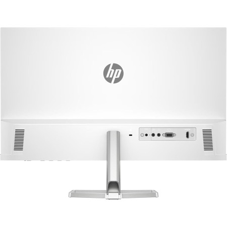شاشة HP مكتبية أنيقة مقاس 24" - دقة FHD - لوحة IPS - تردد 100Hz - تصميم أبيض نحيف - سماعات