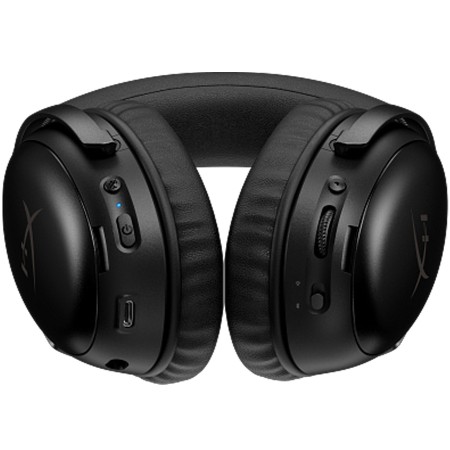 سماعة قيمنق هايبر إكس Cloud III S لاسلكية - محرك 53mm - بلوتوث - أسود سماعة قيمنق هايبر إكس Cloud III S لاسلكية - محرك 53mm - بلوتوث - أسود