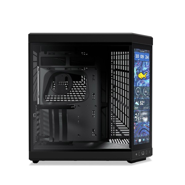صندوق احترافي HYTE Y70 Touch Infinit, تصميم ثنائي الحجرات, شاشة لمس مدمجة Touch Infinite في الواجهة الأمامية, دعم اللوحات ATX ,Micro-ATX ,Mini-ITX - أسود صندوق احترافي HYTE Y70 Touch Infinit, تصميم ثنائي الحجرات, شاشة لمس مدمجة Touch Infinite في الواجهة الأمامية, دعم اللوحات ATX ,Micro-ATX ,Mini-ITX - أسود